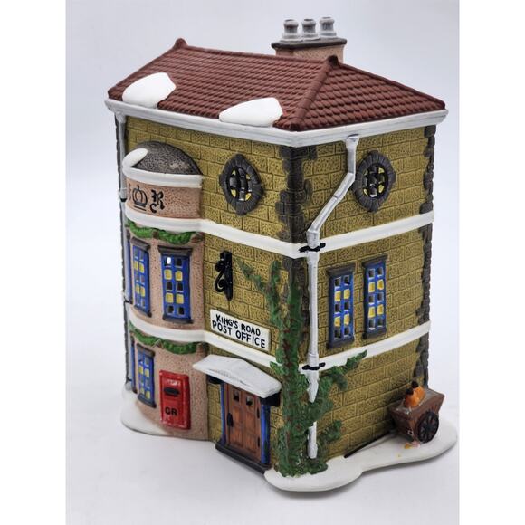 Dept 56 Kings Road Post Office Dickens Village Series Heritage Village VTG 1992 - Picture 6 of 16